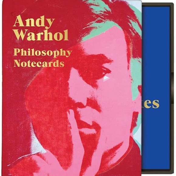 Vintage | Office | Philosophy Of Andy Warhol Note Cards Set Of 6 | Poshmark